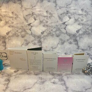 Lot of 5 MFK,The Nue,Versace,AllSaints Set,Fluidity,Forest Lungs,Crystal-5pc-NEW